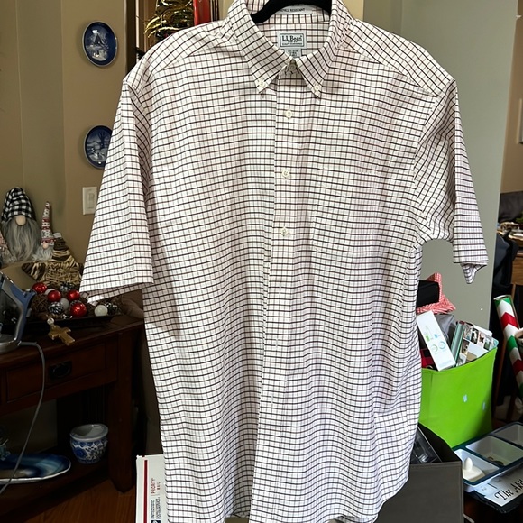 L.L. Bean Shirts Mens Llbean Short Sleeve Button Down Shirt Poshmark